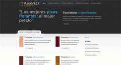 Desktop Screenshot of lospisosflotantes.com.ar